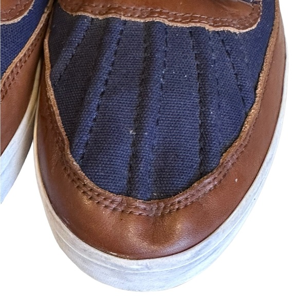 Polo Ralph Lauren Men ́s Ramiro Sneakers - Polo Tan/Newport Navy Size 9.5D - Picture 12 of 15